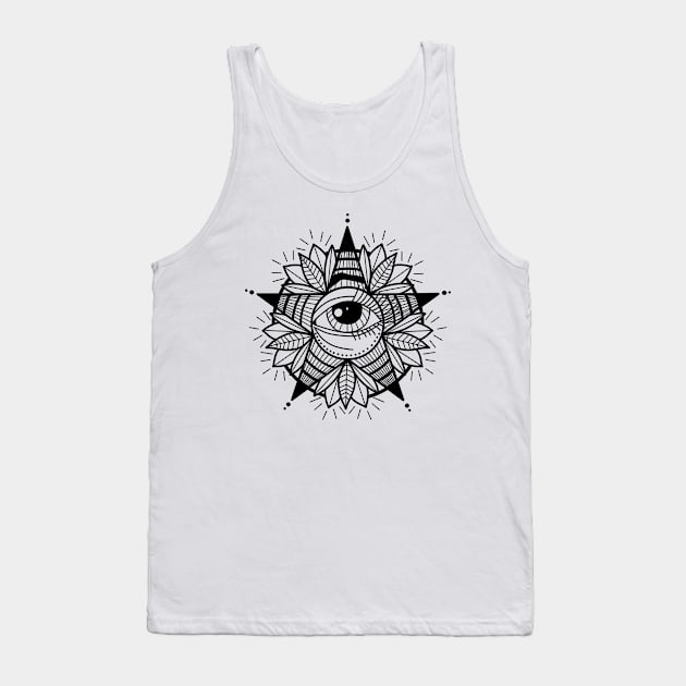 STAR EYE Tank Top by GloriaSanchez